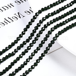 Sintetici verde perline Goldstone fili&nbsp;G-N328-44