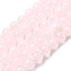 Бусы из натурального розового кальцита&nbsp;G-Z103-A01-8mm