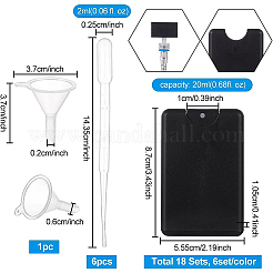 Набор из 18 пластиковых бутылок-распылителей своими руками&nbsp;DIY-BC0004-98