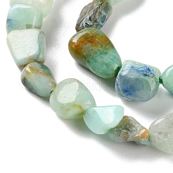 Натуральные бусы из хризоколлы и лазурита&nbsp;LS-G-P497-01C-23