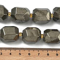Stränge aus natürlichen Goldpyritperlen&nbsp;G-G459-C01-01