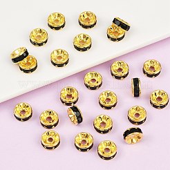 Латунные бусины разделители для поставки стразов&nbsp;RB-A014-Z8mm-02G-NF