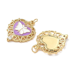 Латунные микро проложить кубического циркония подвески&nbsp;KK-P326-07G