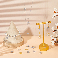 Подвески из сплава и латуни с кубическим цирконием&nbsp;ZIRC-AR0001-26