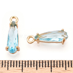 Pendentifs en verre à facettes&nbsp;X1-GLAA-T010-004E