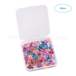 Гальванические стеклянные бусины&nbsp;EGLA-CD0001-01