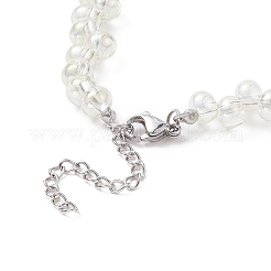 Collane di perline a goccia di vetro&nbsp;NJEW-JN04273-01