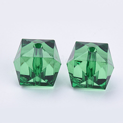 Прозрачные акриловые бусины&nbsp;TACR-Q259-8mm-V17