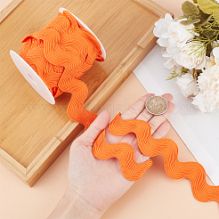 Лента из полиэстера с волнистой бахромой длиной 9 ярд.&nbsp;OCOR-XCP0002-93A