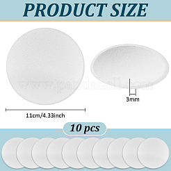 10 шт. круглая основа для шляпы-чародея из ткани ЭВА для магии шляп&nbsp;AJEW-BC0009-72