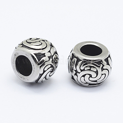 Бусины из нержавеющей стали 304&nbsp;STAS-O102-19AS