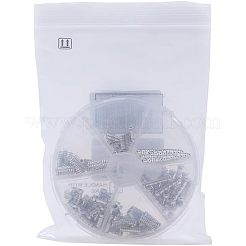 Сплавочные овальные бусины тибетского стиля &nbsp;TIBEB-NB0001-07