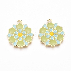 Подвески из эмали и сплава&nbsp;ENAM-E568-12G