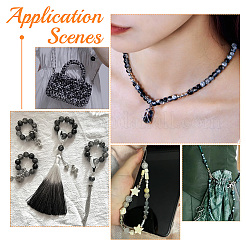 960 шт. 32 вида стеклянных бусин с эффектом кракле&nbsp;GLAA-PH0002-94