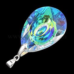 Ab Farbe überzogen Glas-Anhänger&nbsp;PALLOY-JF05680