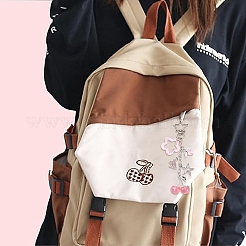 Подвеска из сплава и акрила с цветком вишни&nbsp;HJEW-YW00325-01