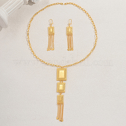 Винтажный ближневосточный железный прямоугольник с подвеской в виде розы&nbsp;ZD5979