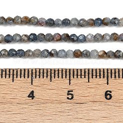 Натуральный кианитовые бисер пряди&nbsp;LS-G-RM2025-A34-2mm