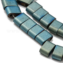 Chapelets de perles en hématite synthétique électrolytique sans magnétiques&nbsp;G-C106-B01-03B