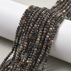 Хубэй природных бирюзовый бисер нитей&nbsp;LS-G-G140-A05-05