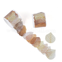 Autocollants en papier à feuilles d'automne pour la création de cartes&nbsp;DIY-TAC0032-23G