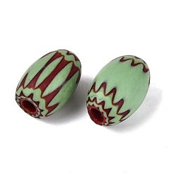 Perles de verre millefiori faites à la main&nbsp;LA-N002-15D
