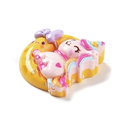 Непрозрачная смола и пластиковые кабошоны&nbsp;LS-RESI-K029-01C