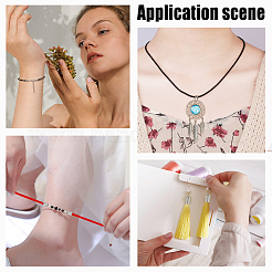 32 шт. 8 наконечника для шнура из нержавеющей стали 304&nbsp;STAS-SC0003-75