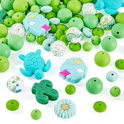 Летняя тематика пищевые экологически чистые силиконовые бусины&nbsp;SIL-TA0002-72