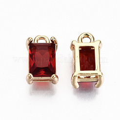 Латунь стекло горный хрусталь подвески&nbsp;GLAA-S179-21D-RS