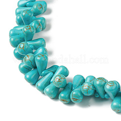 8 fili di perline di howlite sintetiche&nbsp;G-A211-21