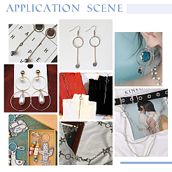 60шт 6 стильных латунных соединительных кольца&nbsp;KK-PH0003-87