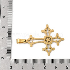Pendentifs en acier inoxydable 304&nbsp;LS-STAS-C116-01G