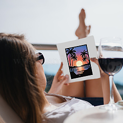 Трафареты для резки углеродистой стали тема кокосовой пальмы&nbsp;DIY-WH0309-1313