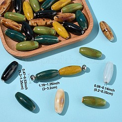 10шт фарфоровые бусины ручной работы&nbsp;PORC-YW0001-34