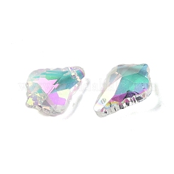 AB цвет гальваническим Гальваническим стеклянные подвески&nbsp;EGLA-O003-06C-12