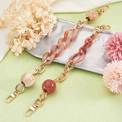 2 шт. 2 стиля овальных и круглых бусин из акрила для сумки&nbsp;FIND-GN0001-16A