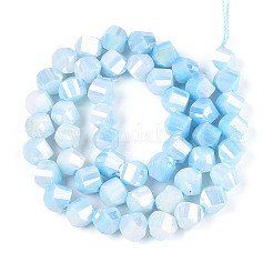 Brins de perles de verre électrolytiques anti-ternissement&nbsp;GLAA-T025-8mm-14B