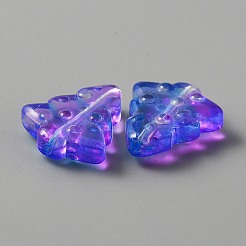 Perles de noël transparentes au chalumeau faites à la main&nbsp;LAMP-CJC0012-04I