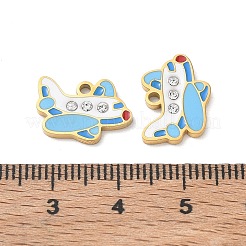 Pendentifs en acier inoxydable 304 émaillés&nbsp;SA-CBA7876-10G