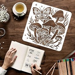 Wiederverwendbare Zeichenschablonen aus Kunststoff&nbsp;DIY-WH0172-538