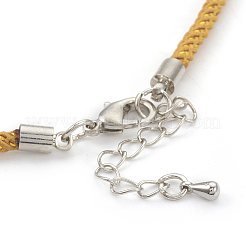 Fabrication de bracelet en cordon de nylon réglable&nbsp;MAK-F026-B02-P