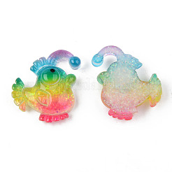 Кабошоны радуги смолы&nbsp;LS-CRES-N024-42