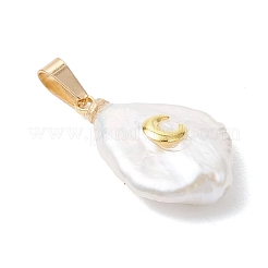 3шт 3 стиля барокко подвески из натурального жемчуга кеши&nbsp;PALLOY-JF04956