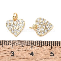 Pendentifs en laiton et zircon cubique transparent pour la Saint-Valentin de Shegrace&nbsp;XGRQ3K253-539G