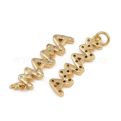 Латунные микро проложить кубического циркония подвески&nbsp;KK-B150-06G