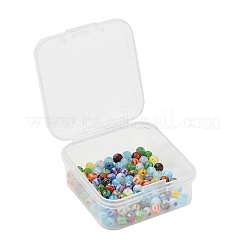 98 pz perline di vetro millefiori fatte a mano&nbsp;LK-YW0001-01