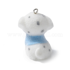 Кулоны из флокированной смолы&nbsp;FIND-A047-04P-01