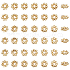 80 шт. разделительные бусины из нержавеющей стали 304&nbsp;STAS-BBC0008-27D-G