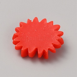 Cabochons en résine opaque&nbsp;RESI-WH0078-01A